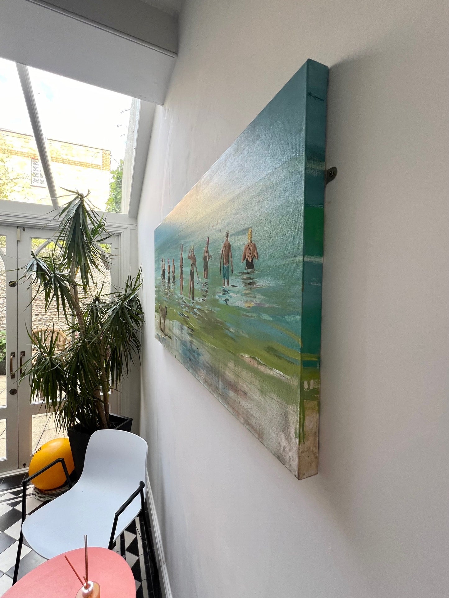 pre-swim chat – Brighton Arch swimmers