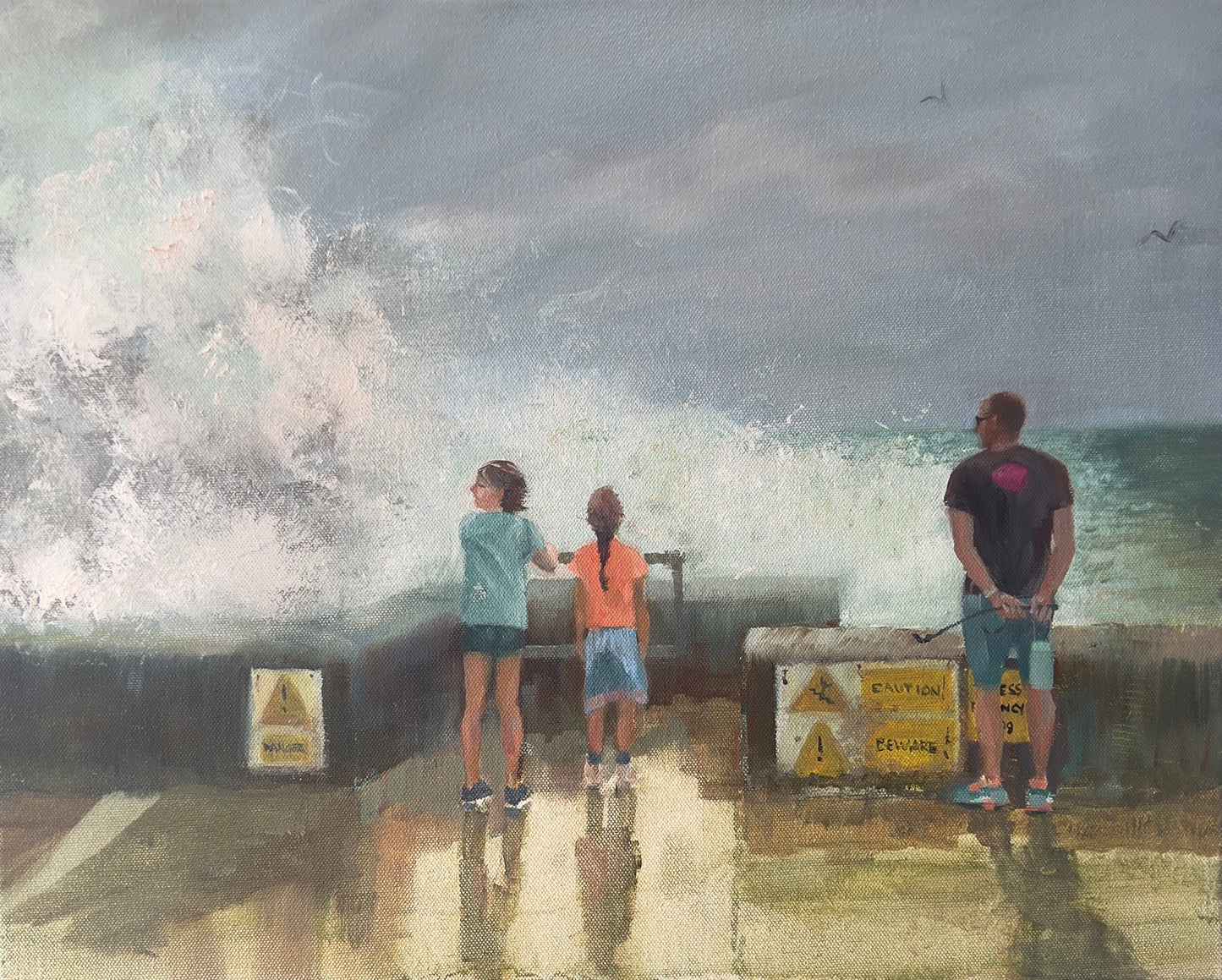 commission - family at sea