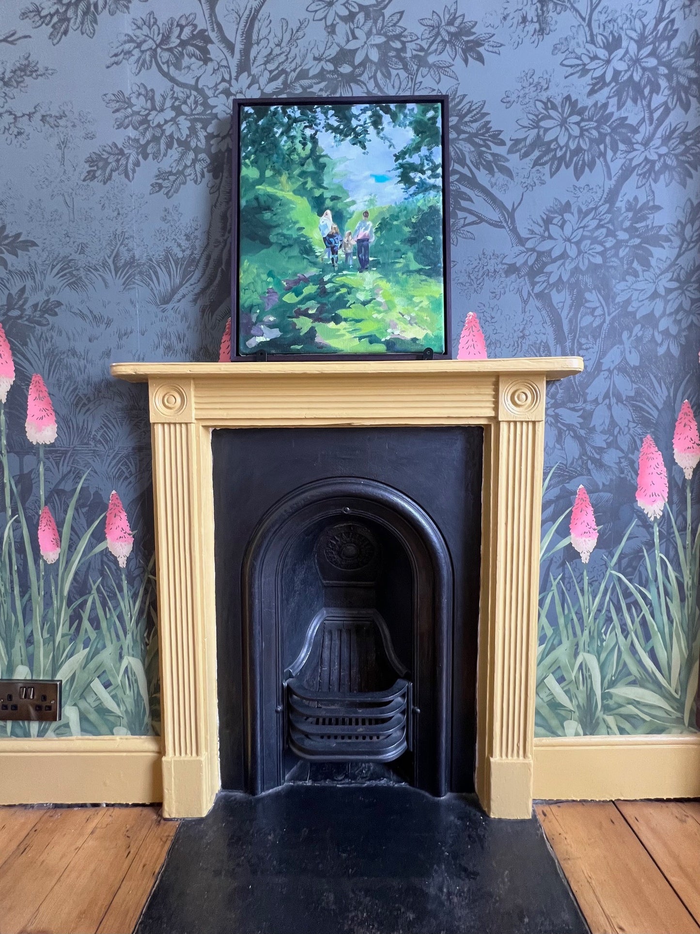 birthday walk to the stables